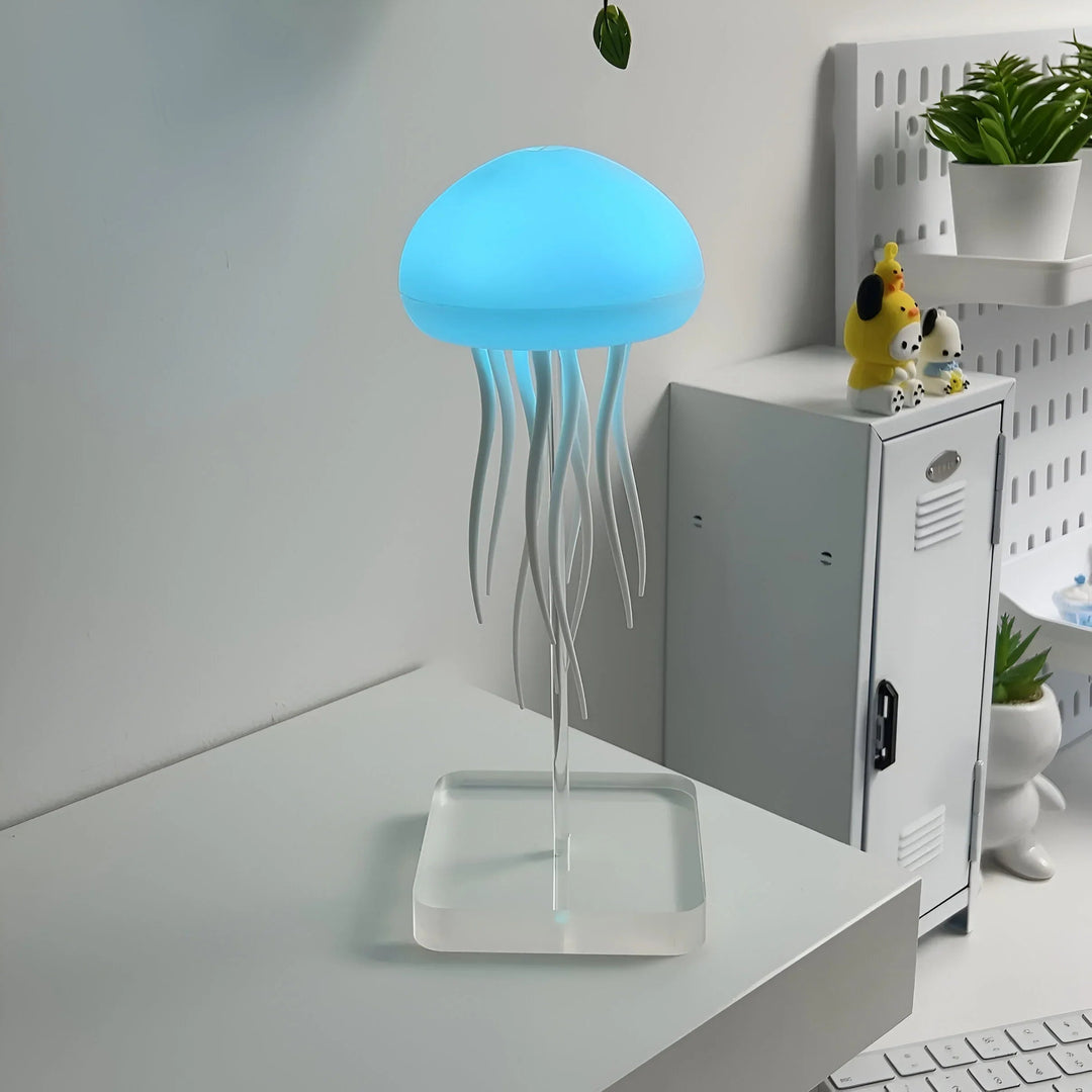 Magisk LED-Meduselampe Bordslampa för Ro och Drömmer