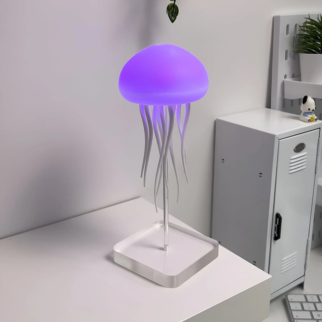 Magisk LED-Meduselampe Bordslampa för Ro och Drömmer