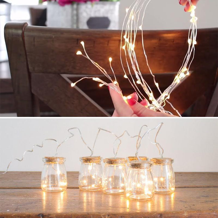Ildflue Bunt Ljus - Magiske LED ljus för alla tillfällen