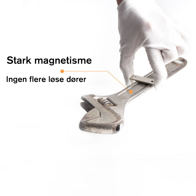 Magnetisk Dörlukker - Sterk och Hullfri Design - Enkel Installering