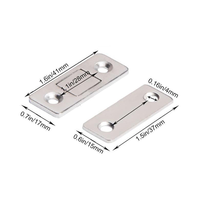 Magnetisk Dörlukker - Sterk och Hullfri Design - Enkel Installering
