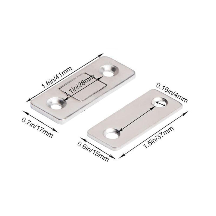 Magnetisk Dörlukker - Sterk och Hullfri Design - Enkel Installering