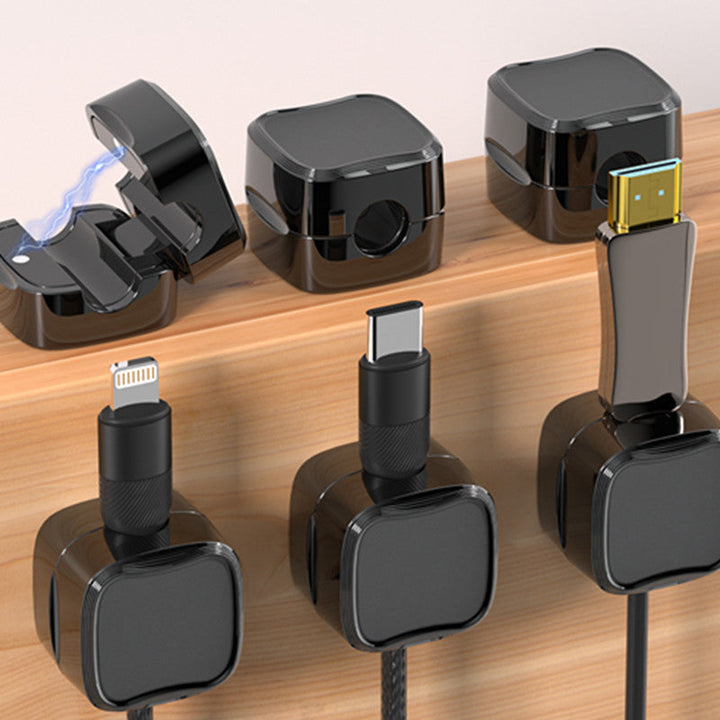Magnetisk Ledningsholder | Enkel &amp; Säker Kabelorganisator
