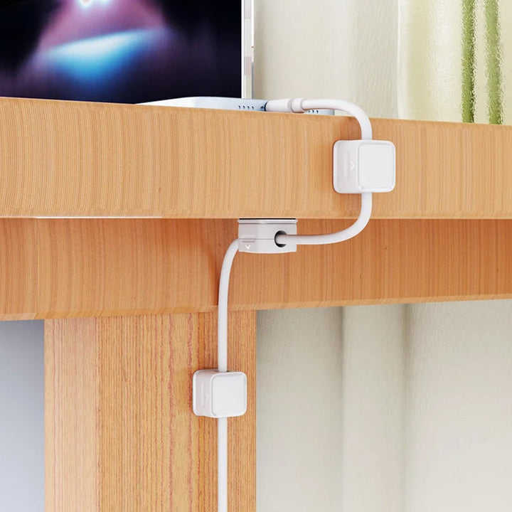Magnetisk Ledningsholder | Enkel &amp; Säker Kabelorganisator