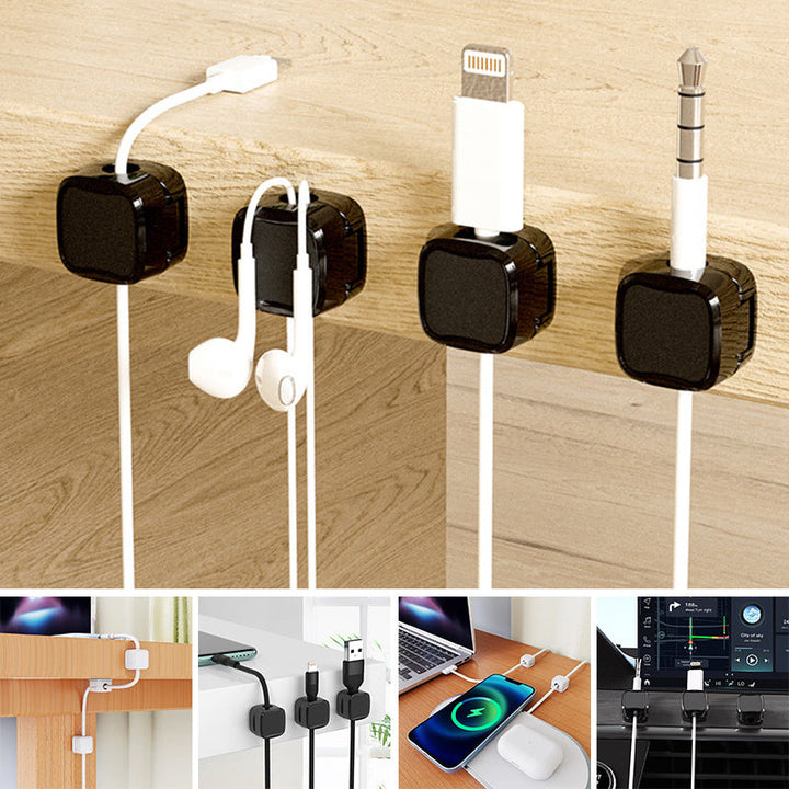 Magnetisk Ledningsholder | Enkel &amp; Säker Kabelorganisator