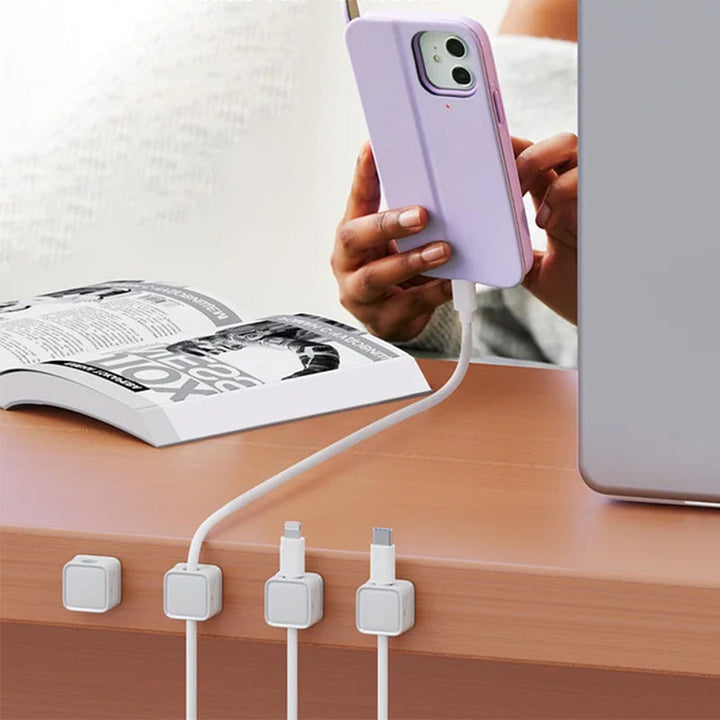Magnetisk Ledningsholder | Enkel &amp; Säker Kabelorganisator