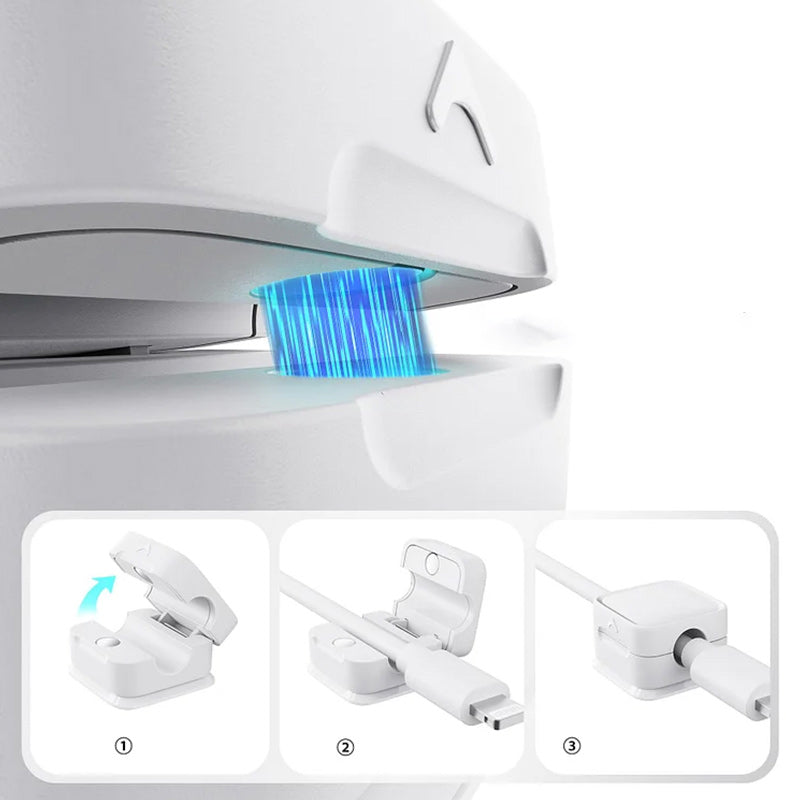 Magnetisk Ledningsholder | Enkel &amp; Säker Kabelorganisator