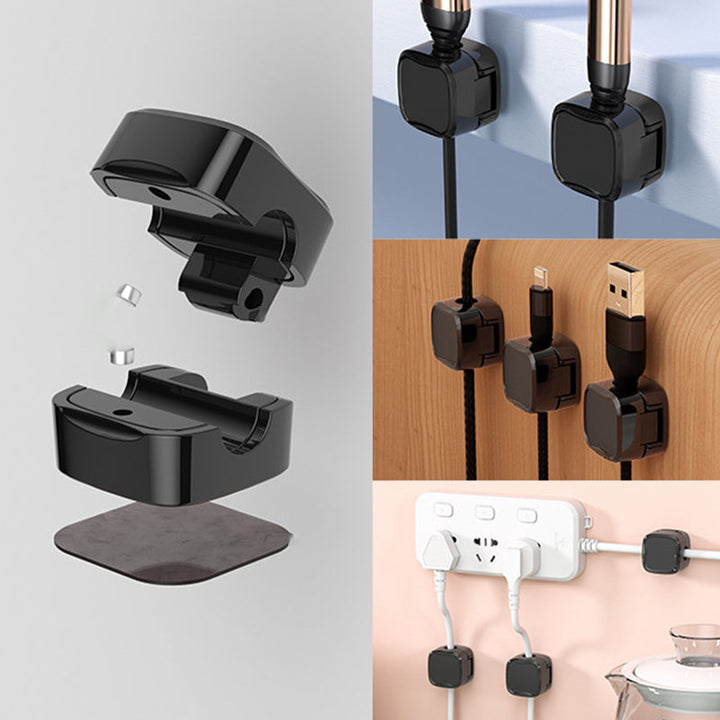 Magnetisk Ledningsholder | Enkel &amp; Säker Kabelorganisator
