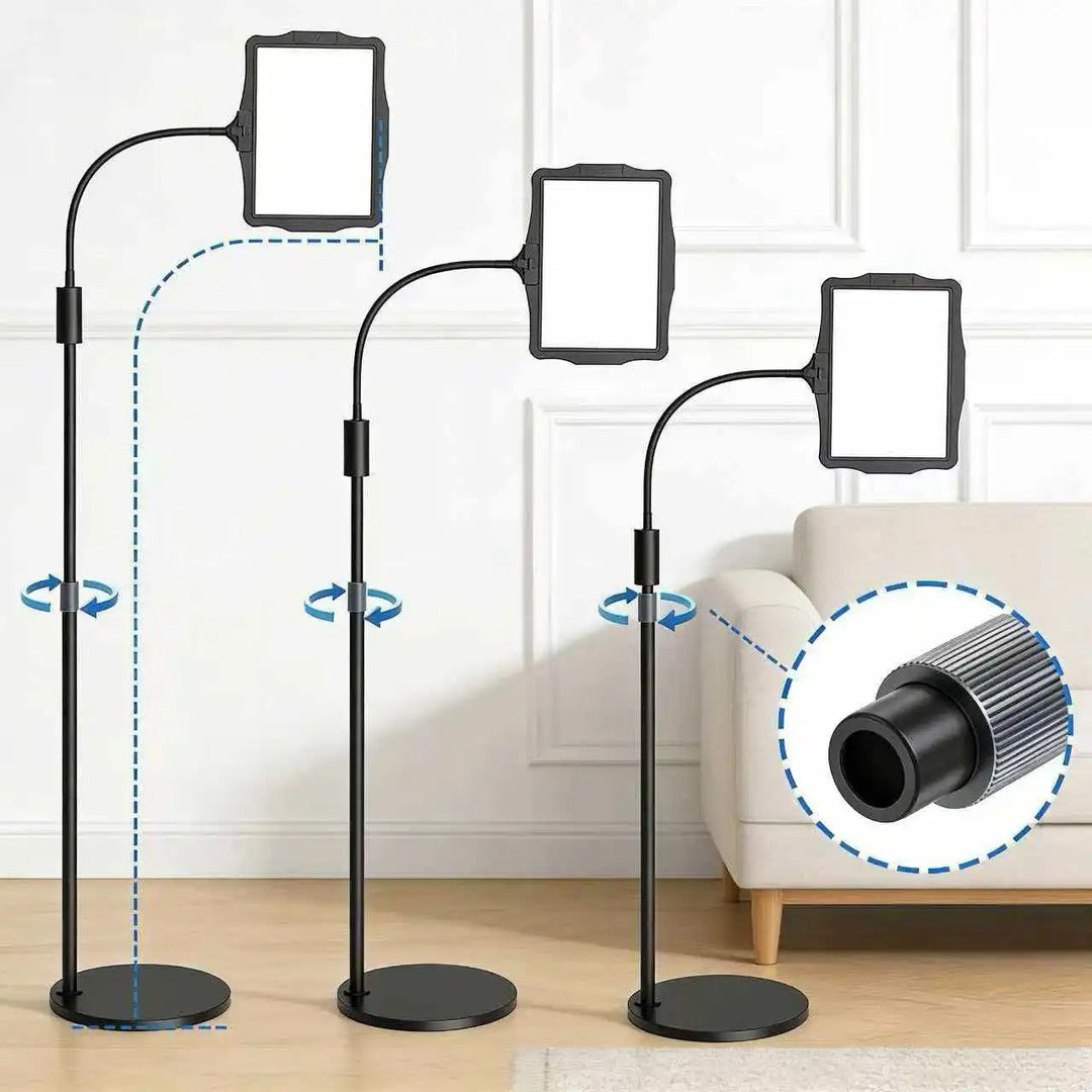 Gulvlampe med Forstörrelsesglass – Perfekt för Detaljarbeid