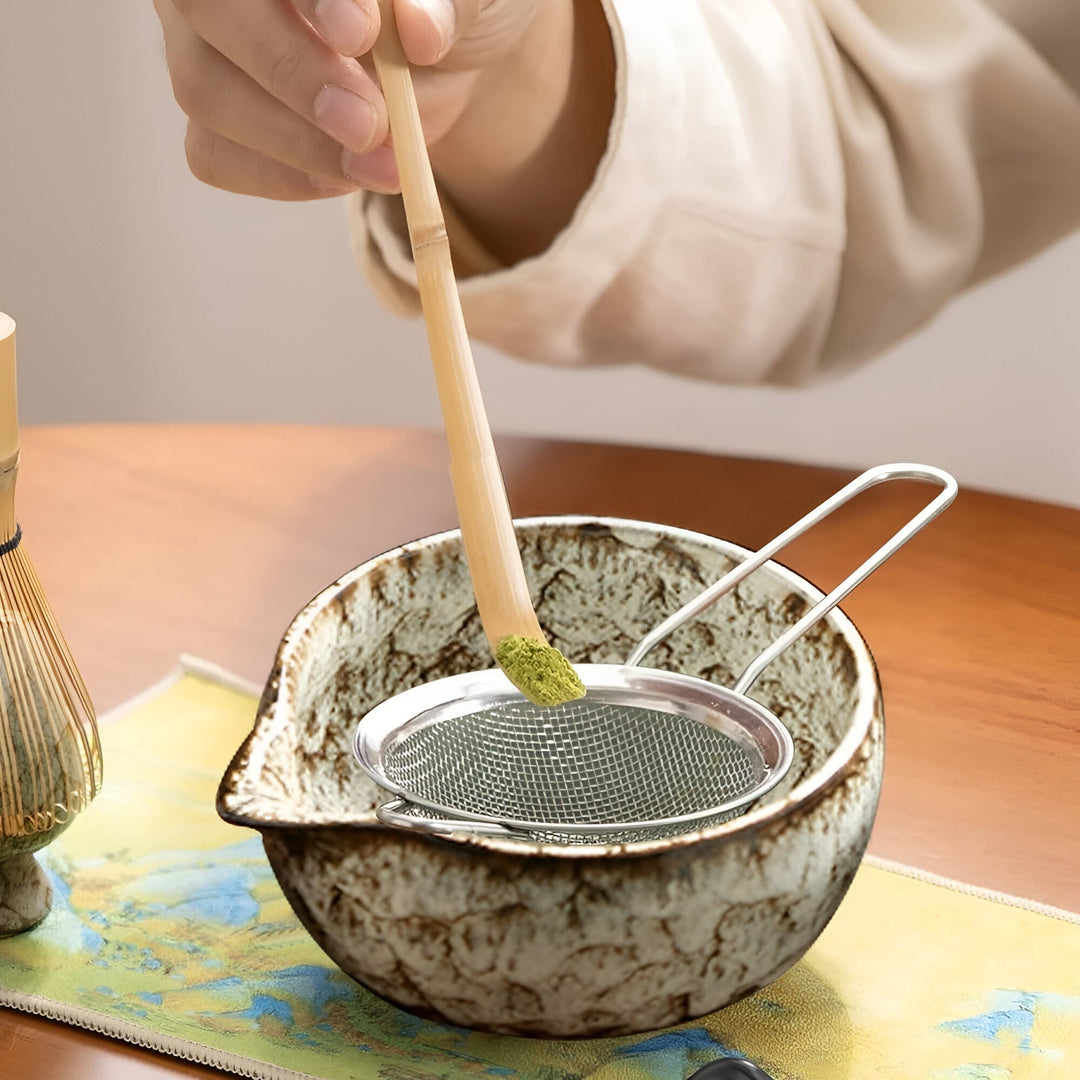 Matcha Keramikksett - Tradisjonell Te-Seremoni | 6 deler