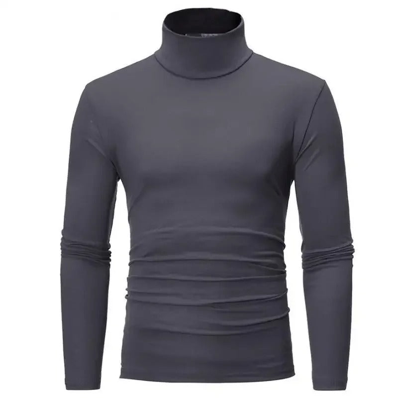 Herr Vintertopp Höghalset Slim Fit – Varm &amp; Stilfull