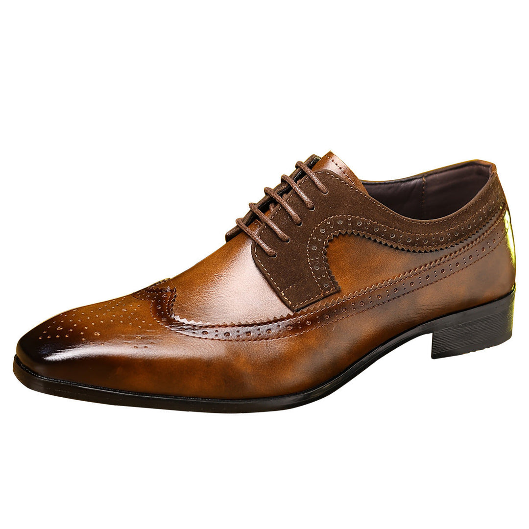 Herr Klassiska Brogue Skor - Elegans och Komfort