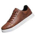 Herr Polerte Sneakers för Vardag och Kontor
