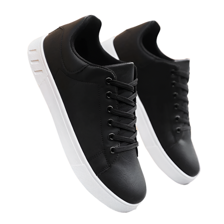 Herr Polerte Sneakers för Vardag och Kontor