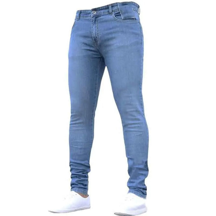Herr Skinny Jeans med Stretchkomfort