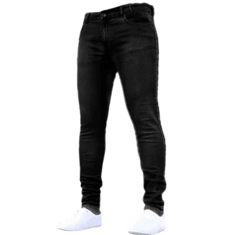 Herr Skinny Jeans med Stretchkomfort