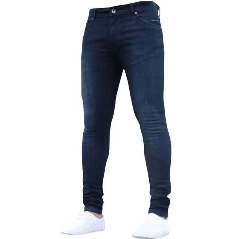 Herr Skinny Jeans med Stretchkomfort
