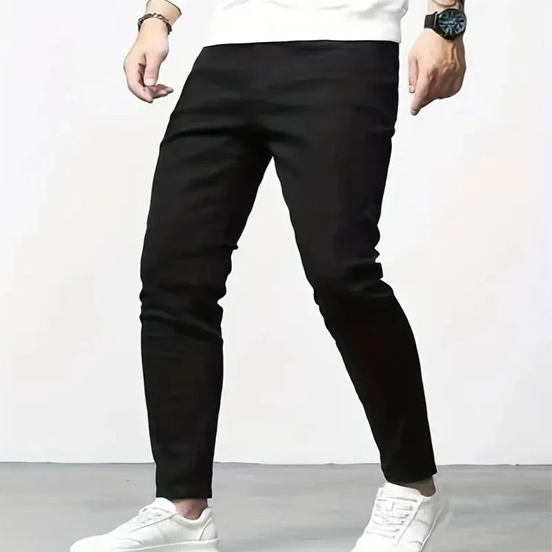 Herr Skinny Jeans med Stretchkomfort