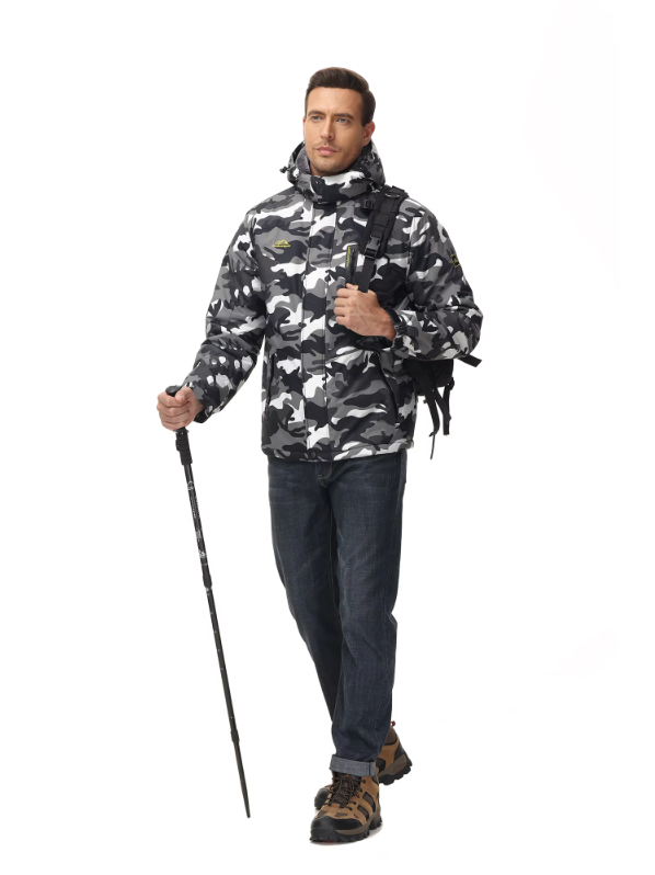Herr Vattentät Vinter Skijacka med Fleece – Optimal Skydd
