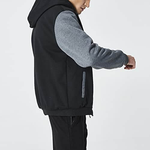 Herr Vinterjacka med Full Blixtlås för Optimal Värme
