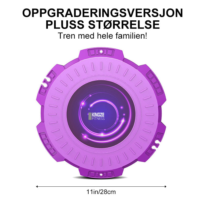 Midjemassasje Vribrett med Trekktau - Antiskli Skive