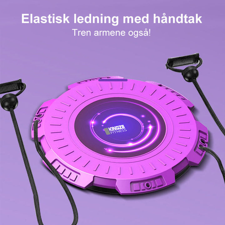 Midjemassasje Vribrett med Trekktau - Antiskli Skive