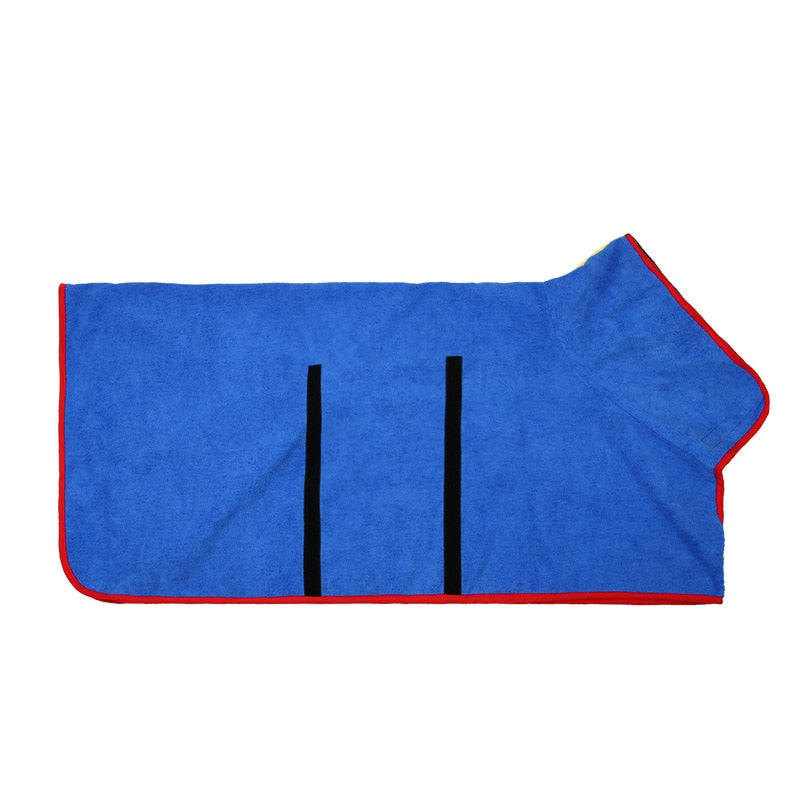 Hundebadekåpe i Mikrofiber – Törker och Varmer Hund efter Badrum/Tur