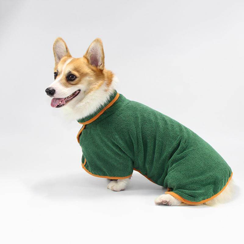 Hundebadekåpe i Mikrofiber – Törker och Varmer Hund efter Badrum/Tur