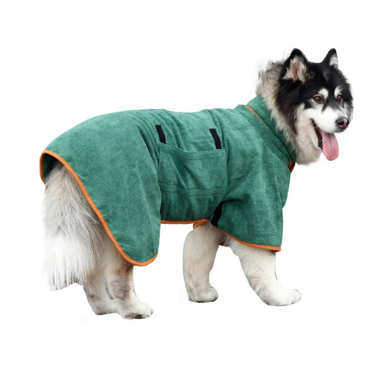 Hundebadekåpe i Mikrofiber – Törker och Varmer Hund efter Badrum/Tur