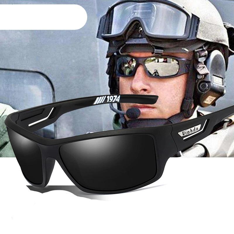 Militärsoldater Fiskebriller med UV 400 Skydd