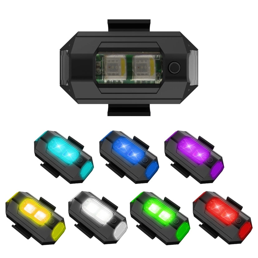 Mini LED Strobelys för Droner &amp; Sykler – Maximal Synlighet