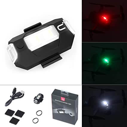 Mini LED Strobelys för Droner &amp; Sykler – Maximal Synlighet