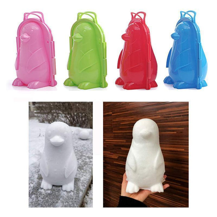 Mini Snömannform - Perfekta Snöballer och Lek i Snöen
