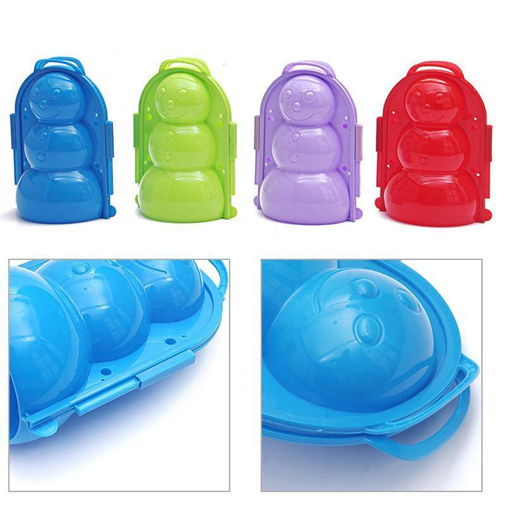 Mini Snömannform - Perfekta Snöballer och Lek i Snöen
