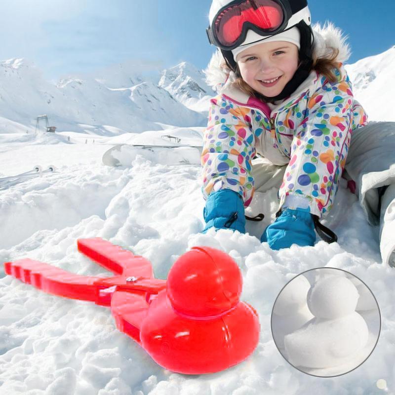 Mini Snömannform - Perfekta Snöballer och Lek i Snöen