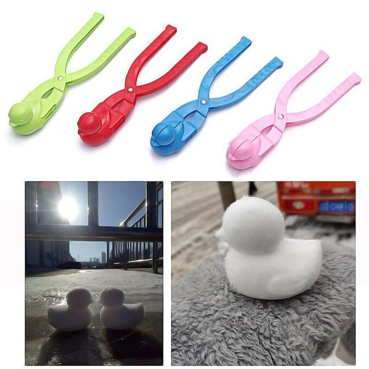 Mini Snömannform - Perfekta Snöballer och Lek i Snöen