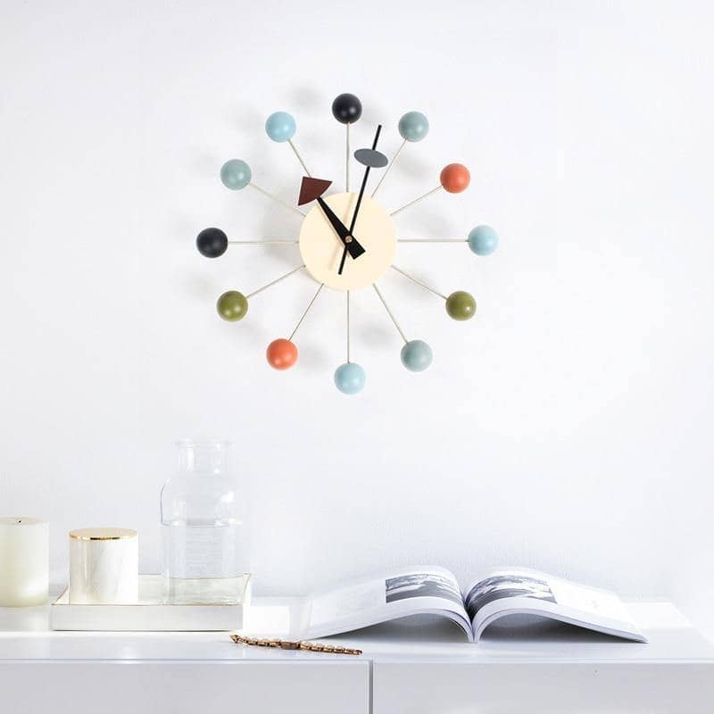 Minimalistisk 3D Veggklokke för Modern Hem