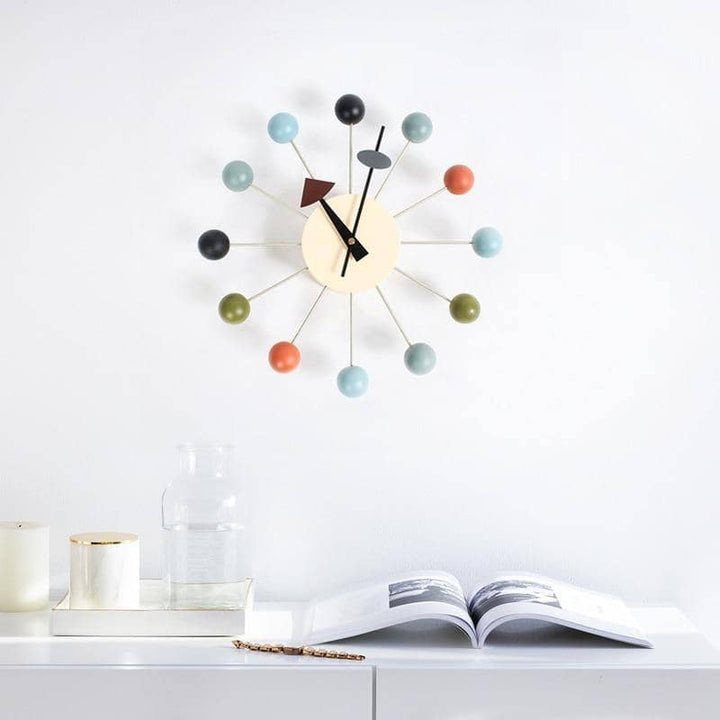 Minimalistisk 3D Veggklokke för Modern Hem
