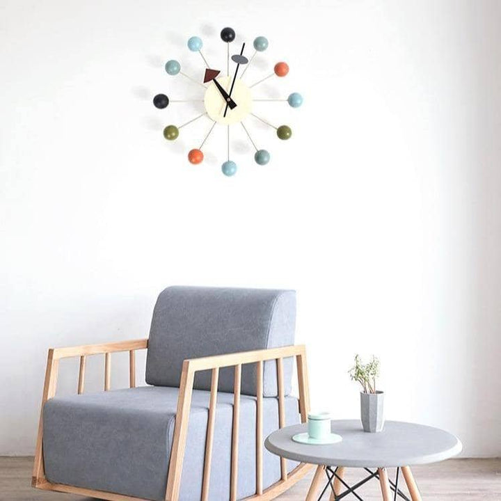 Minimalistisk 3D Veggklokke för Modern Hem