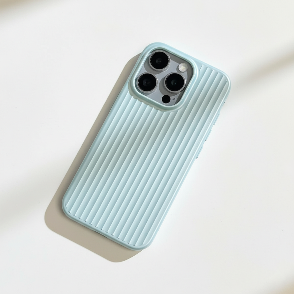 Minimalistisk iPhone-deksel med Stötsikker Skydd