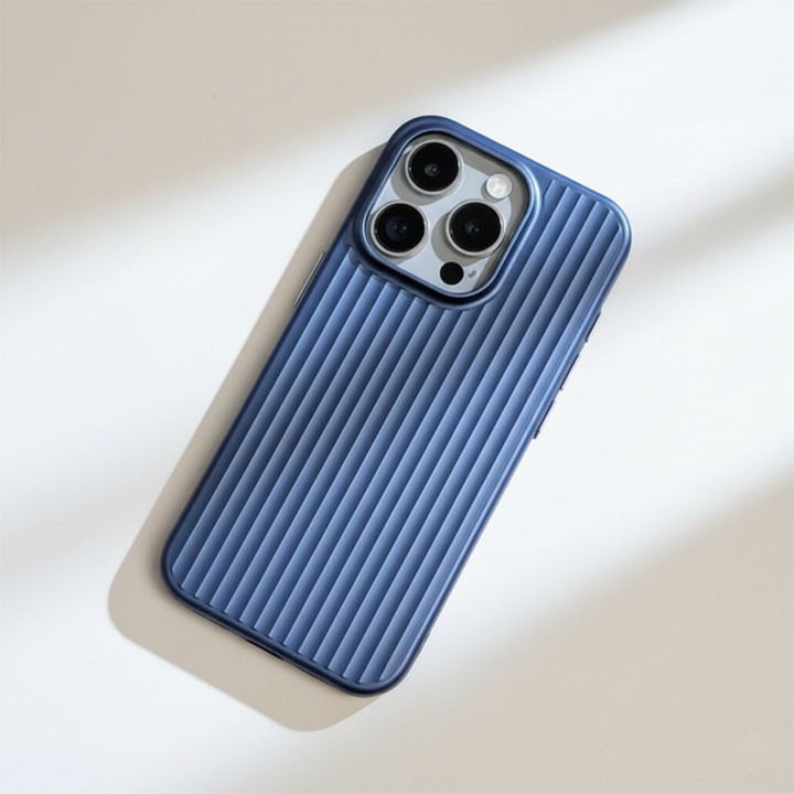 Minimalistisk iPhone-deksel med Stötsikker Skydd