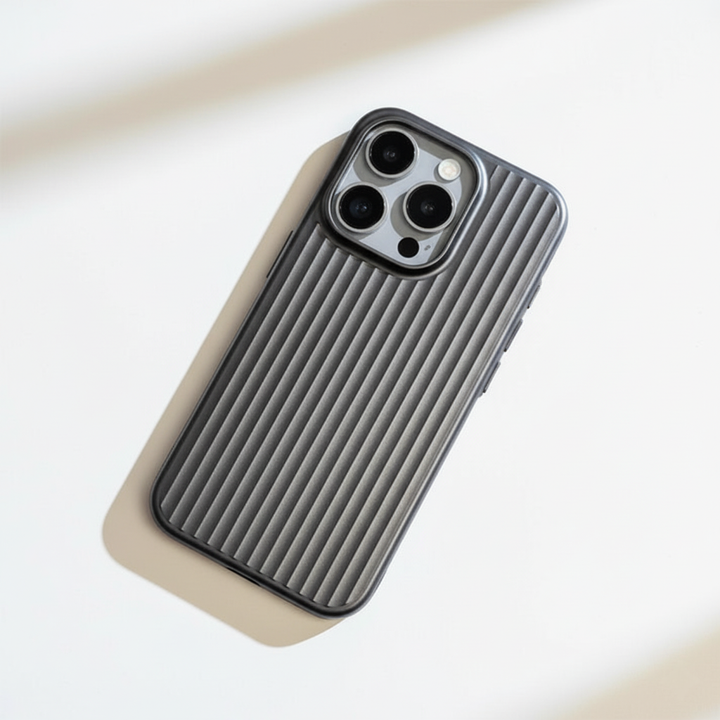 Minimalistisk iPhone-deksel med Stötsikker Skydd
