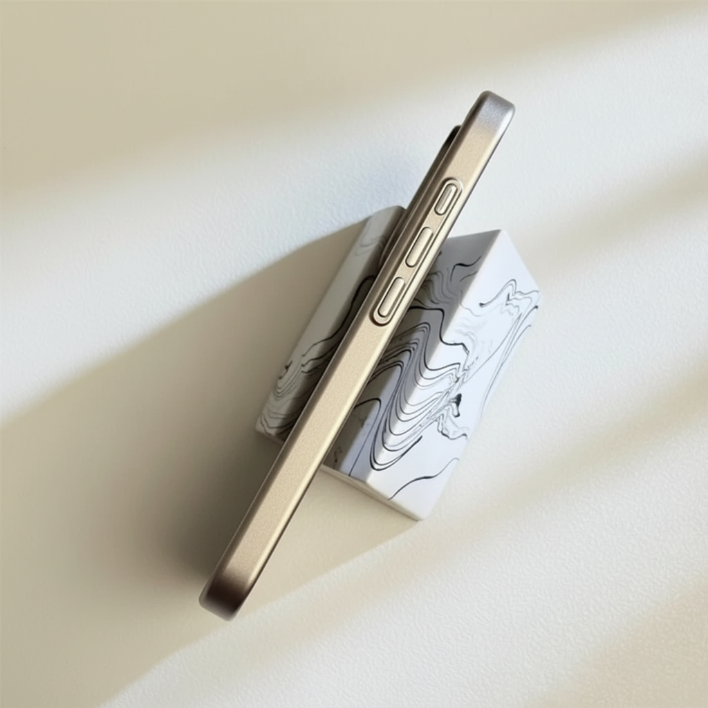 Minimalistisk iPhone-deksel med Stötsikker Skydd
