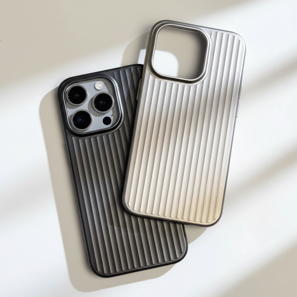 Minimalistisk iPhone-deksel med Stötsikker Skydd