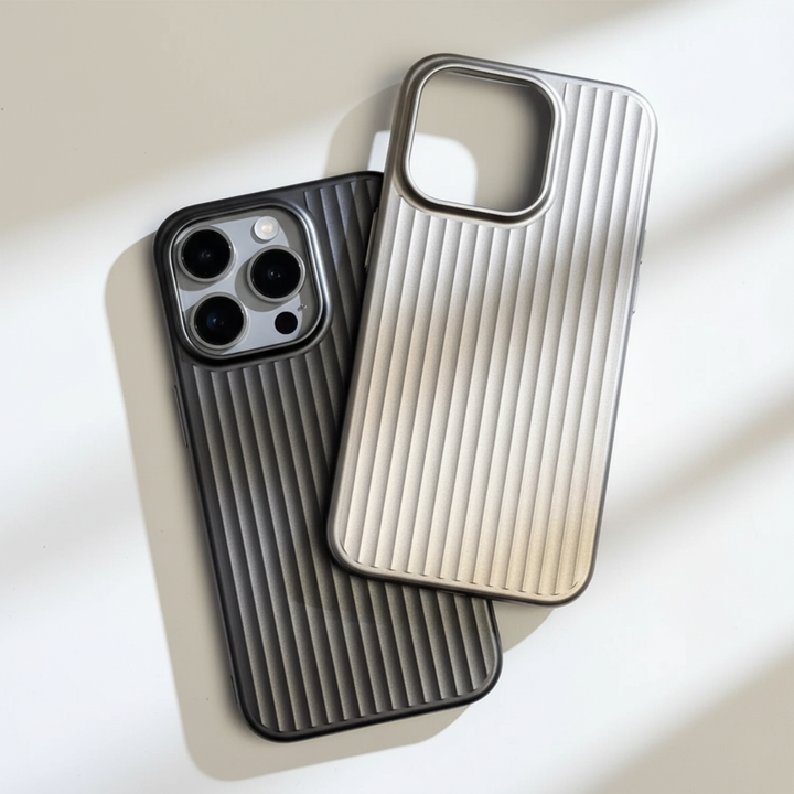 Minimalistisk iPhone-deksel med Stötsikker Skydd