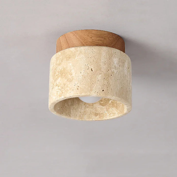 Japansk Taklampa - Kreativ Kremstil | Minimalistisk Design