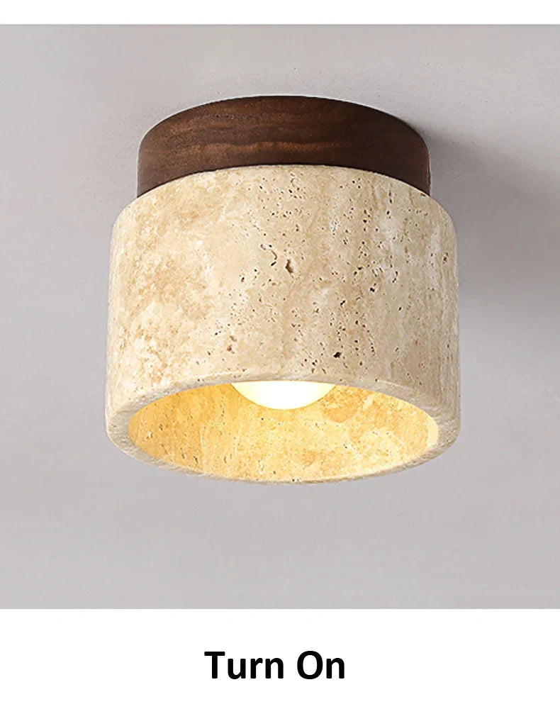 Japansk Taklampa - Kreativ Kremstil | Minimalistisk Design