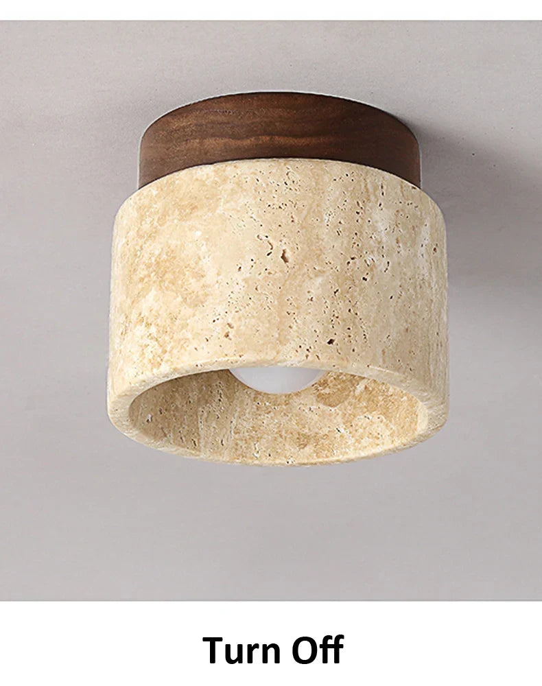 Japansk Taklampa - Kreativ Kremstil | Minimalistisk Design