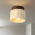 Japansk Taklampa - Kreativ Kremstil | Minimalistisk Design