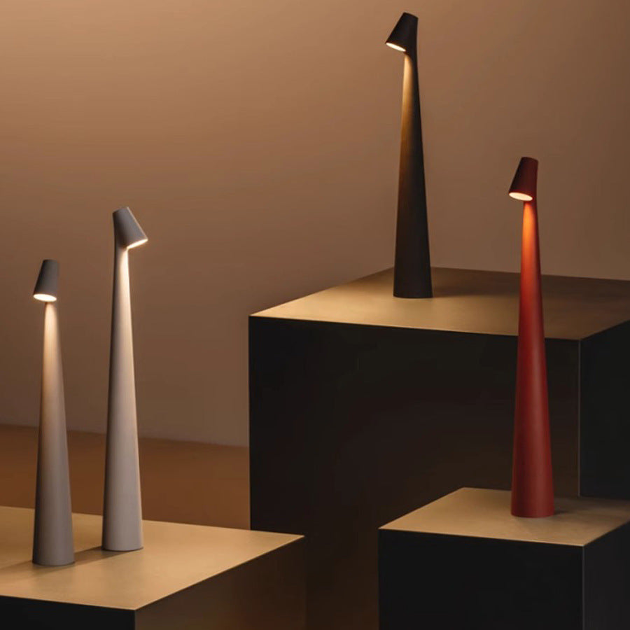 Minimalistisk LED Skrivebordslampe med Beröringsfunksjon